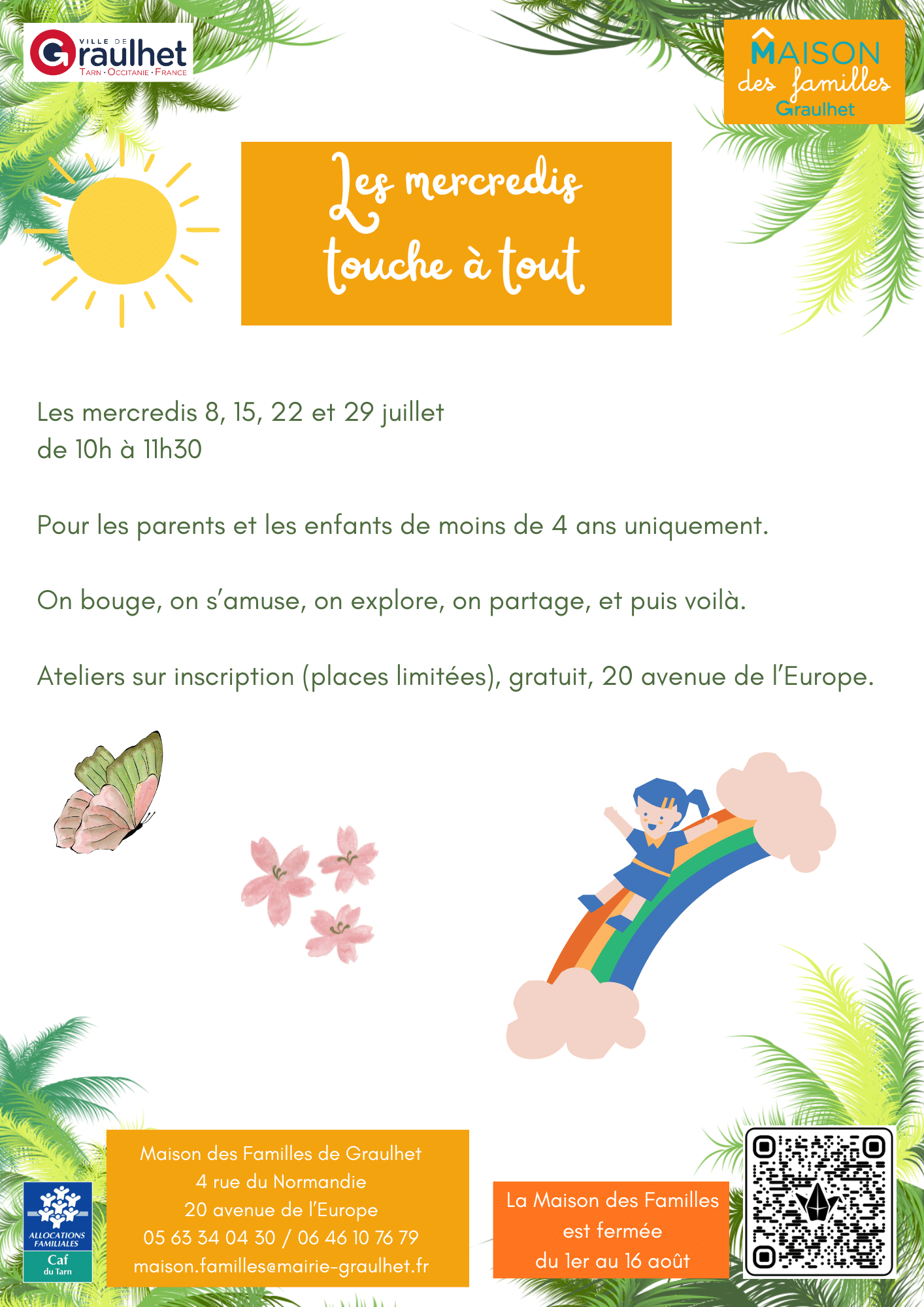 les mercedis touche à tout juillet 2026